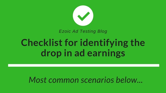 why is ad earnings dropping - adsense