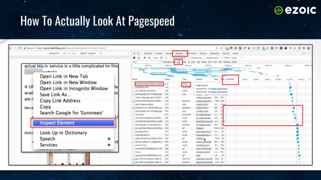 google pagespeed