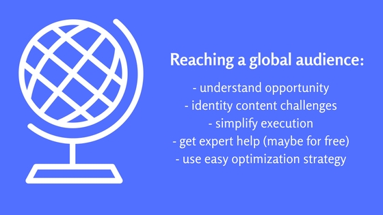 how to grow web traffic globally