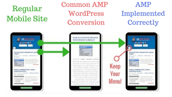 mobile pages amp google