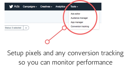 tracking twitter analytics