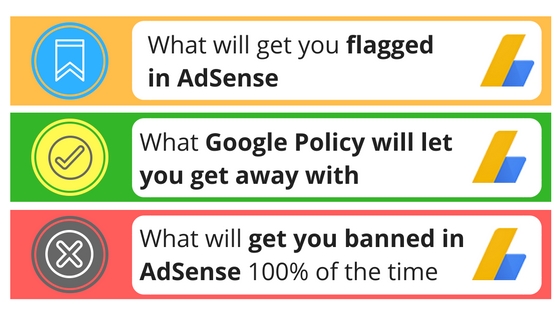 google adsense policy violations