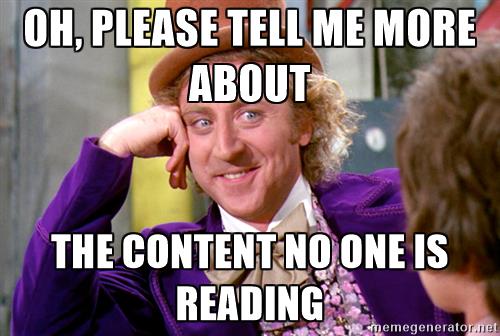 content reading meme title tags