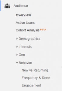 Analytics Behaviour AdSense