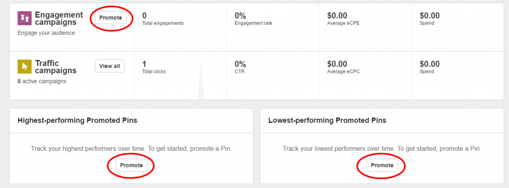 Click Promote Button
