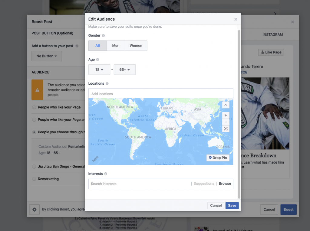 boost sharing for facebook