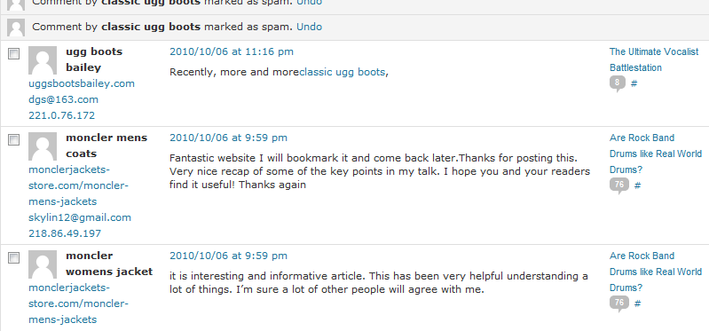avoid spam comments to increase adsense revenue