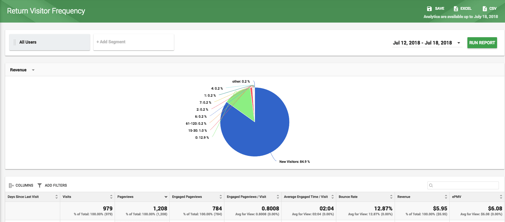 website audience