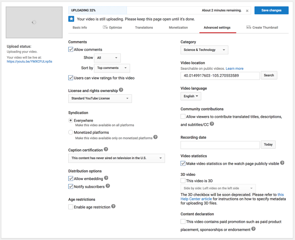 youtube thumbnail