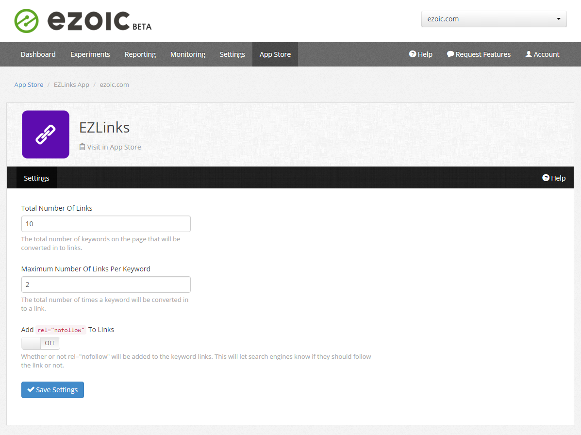Use EZLinks to get more pageviews per visit